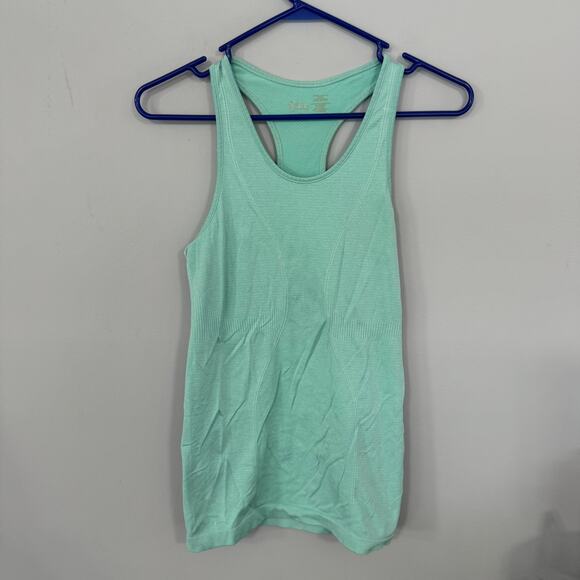 ZYIA Active Wear Racerback Tank Top Women's Size XS Spandex Blend Minty Green - Picture 1 of 5